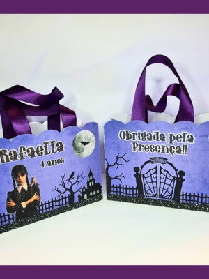 Sacola personalizada wandinha