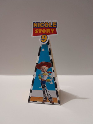 Caixa cone clássica - toy story menina