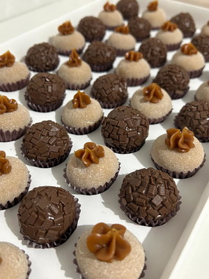 Cento de brigadeiro gourmet