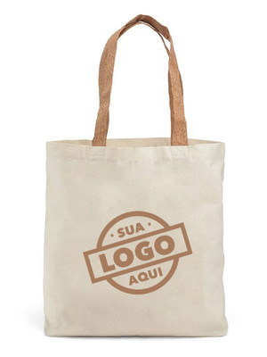 Ecobag alça ecológica personalizada com logo 50 un.