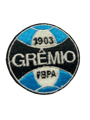 Patch bordado termocolante bandeira gremio