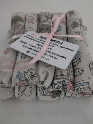 Bolsa terapêutica de sementes e ervas