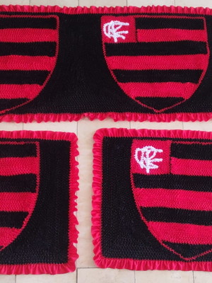 Jogo tapete time fru fru 03 pçs