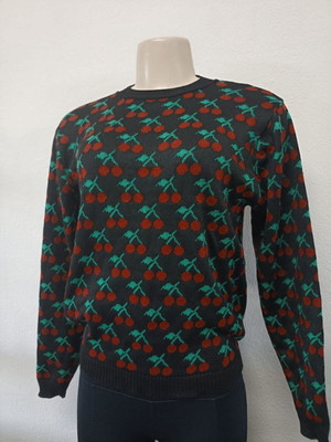 Blusa cereja adulto