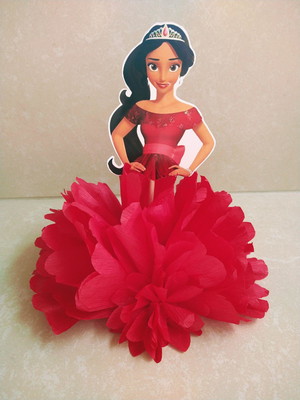 Enfeite de mesa princesa disney elena de avalor