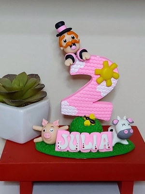 Vela personalizada mundo bita