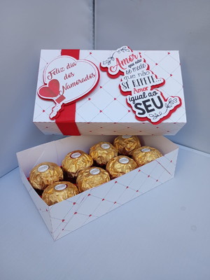 Caixa 8 doces deslizante -dia dos namorados
