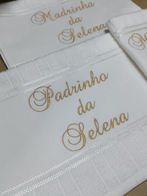 Toalhinhas para padrinhos e madrinhas