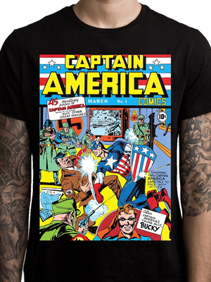 Camiseta capitain america #1
