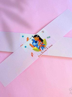 Cinta para caixa ou produtos - aniversário