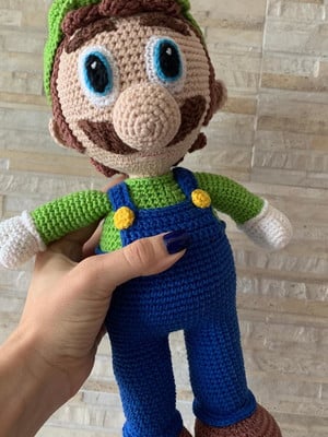 Luigi amigurumi
