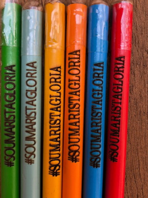 Lápis semente de colorir personalizado