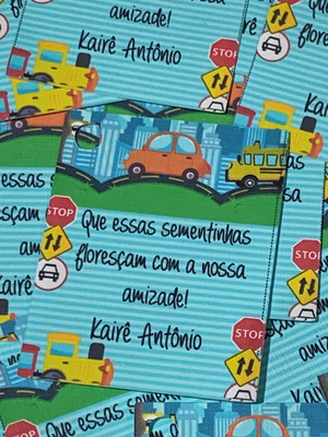 Tag personalizada meios de transportes