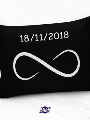 Almofada até o infinito e com data