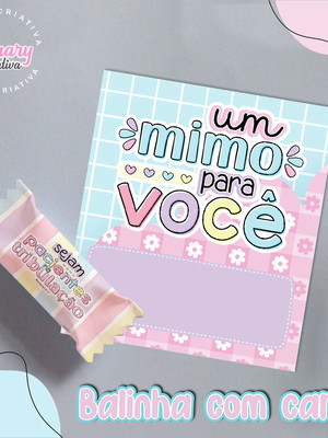 Bala personalizada com card versículos mod.0020