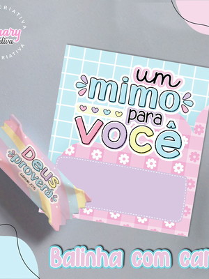 Bala personalizada com card versículos mod.0021