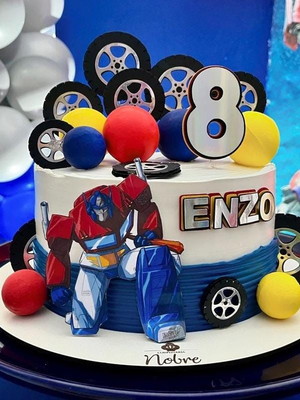 Topo de bolo transformers