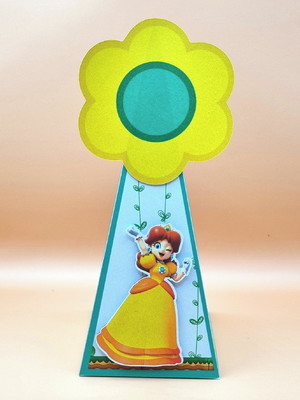 Caixa cone - princesa daisy / princesa deise