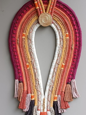 Cocar macrame