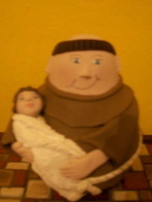 Santo antônio em cabaça