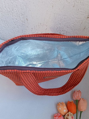 Bolsa térmica marrom