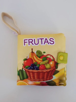 Livro de tecido frutas
