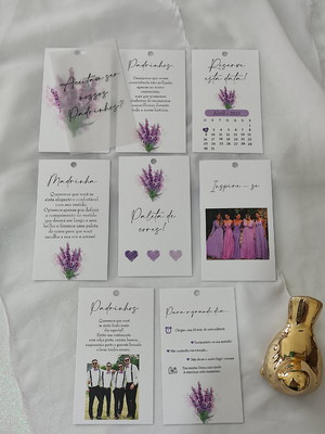 Manual dos padrinhos lavanda