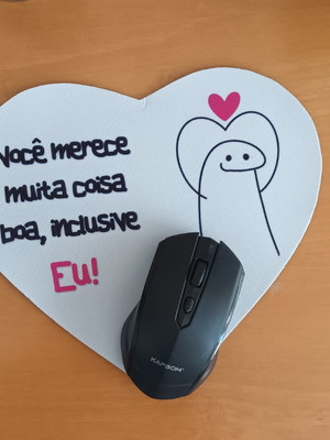 Mouse pad dia namorados