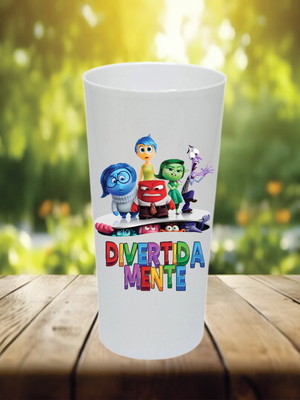 Lembrancinha copo long drink personalizado divertidamente