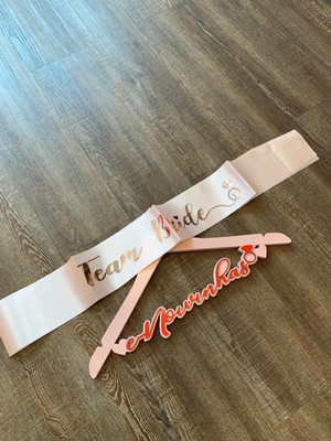 Faixa team bride