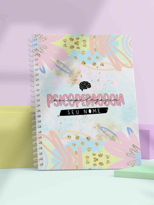 Caderno universitário psicopedagogia | 96fls | 1matéria