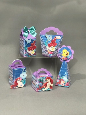 30 personalizados clássico ariel pequena sereia