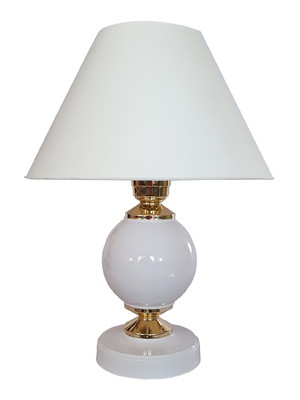 Abajur clássico para quarto modelo lamp branco