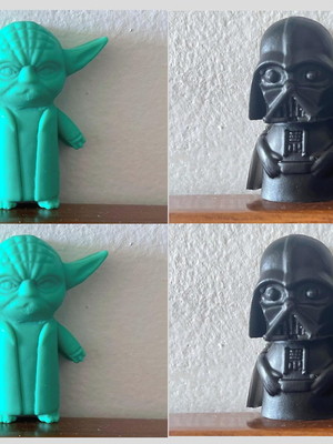 Lembrancinha star wars mandalorian yoda darth vader cinema