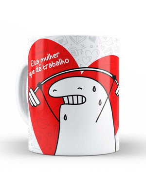 Caneca flork essa barra que é gostar de você