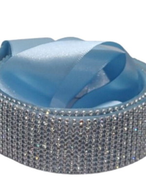 Cinto de strass para vestido de festa