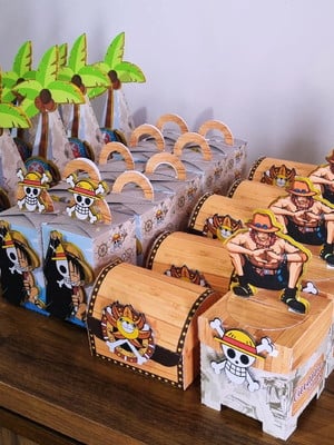 Kit festa personalizado one piece