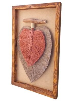 Quadro decoração exclusivo macramê estilo bohochic