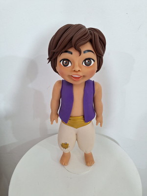 Locação personagem aladdin biscuit