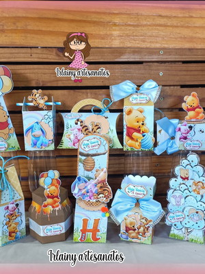 Ursinho pooh baby kit luxo