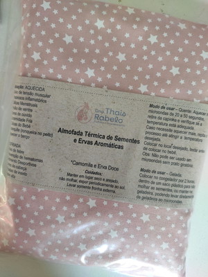 3 almofadas térmicas baby