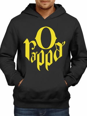 Moletom o rappa rockwear preto