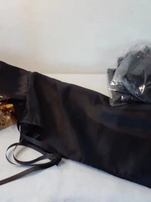 Kit 25 capa preta com capuz -harry potter