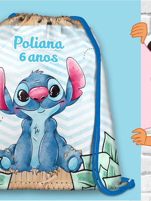 Mochilinha stitch