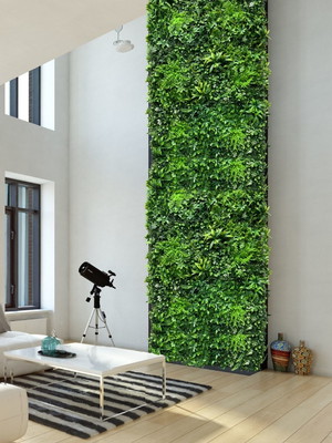 1,5m² quadro verde de alta cobertura p/ parede de plantas uv