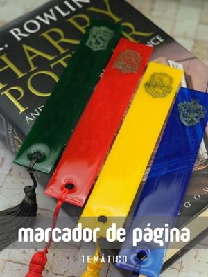 Marcador de página | médio | harry potter