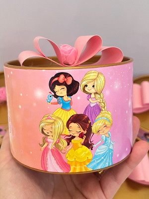 Tubolata personalizada princesas cute 10x7