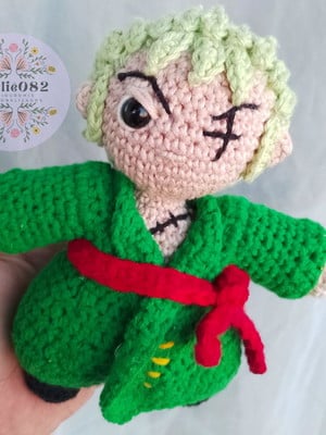 Amigurumi roronoa zoro - one piece