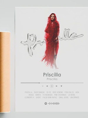 Poster priscilla - a3
