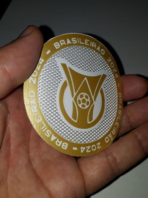 Patch termocolante brasileirao 2024